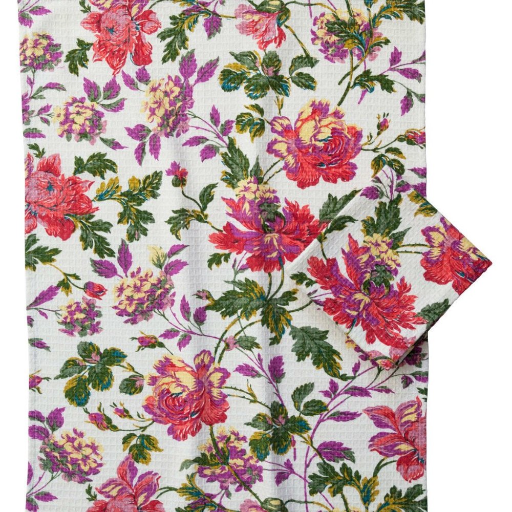 April Cornell Tea Towel Greta's Garden NWT
